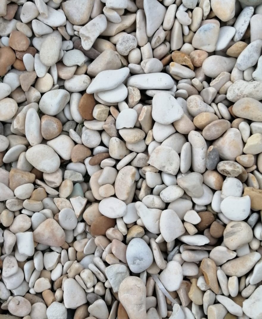 Галька черкесская светло-серый 20-40мм Camonica купить в Санкт-Петербурге