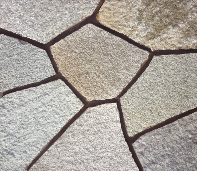 Лемезит серо-бурый рваный край 15-25мм Camonica купить в Санкт-Петербурге