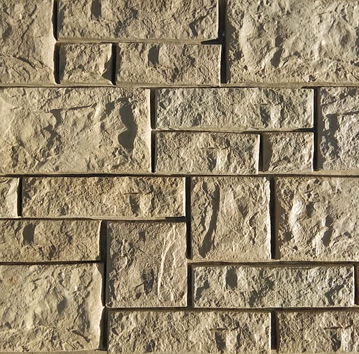 RAMO искусственный камень БРУГИС темно-песочный (бетон) 0,67м2/уп купить в Санкт-Петербурге