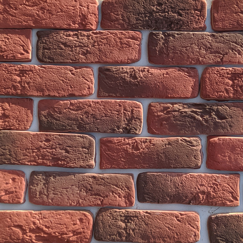 RAMO искусственный камень ЭЛДЕР БРИК кирпично-красный кирпич (бетон) 1м2/уп купить в Санкт-Петербурге