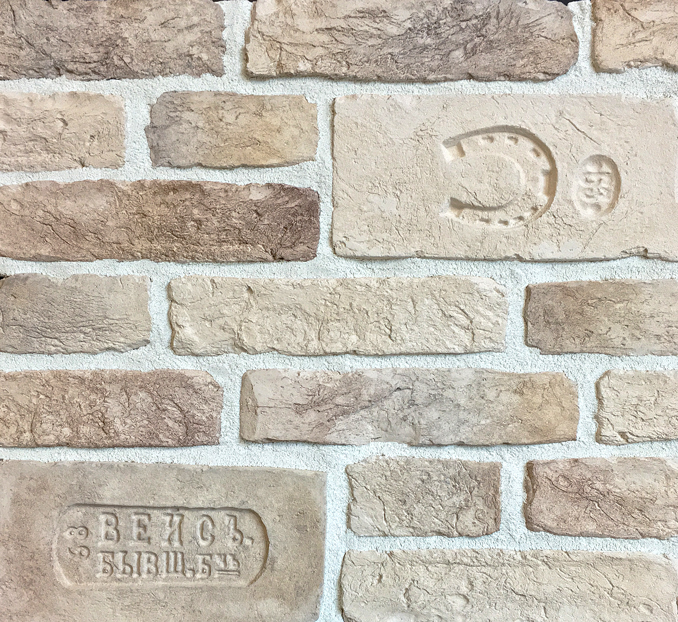 Искусственный облицовочный камень VipKamni Царский кирпич 13 купить в Санкт-Петербурге