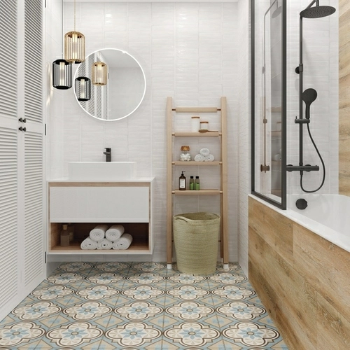 Керамогранит Cersanit Daisy пэчворк рельеф орнамент 298х298х8мм 1,06м2/12шт/уп купить в Санкт-Петербурге