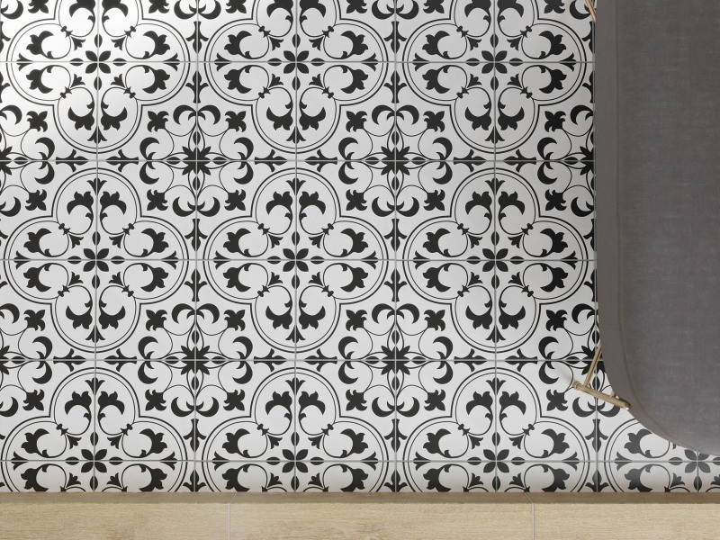 Керамогранит Cersanit Sevilla белый д/пола орнамент 420х420х8мм 1,58м2/9шт/уп купить в Санкт-Петербурге