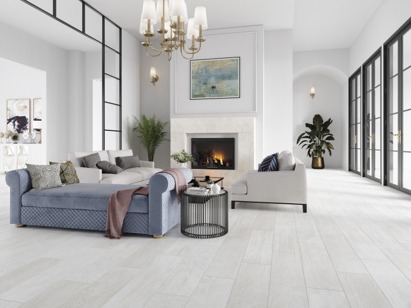 Керамогранит Cersanit Wood Concept Prime белый дерево 218х898х8мм 1,17м2/6шт/уп купить в Санкт-Петербурге