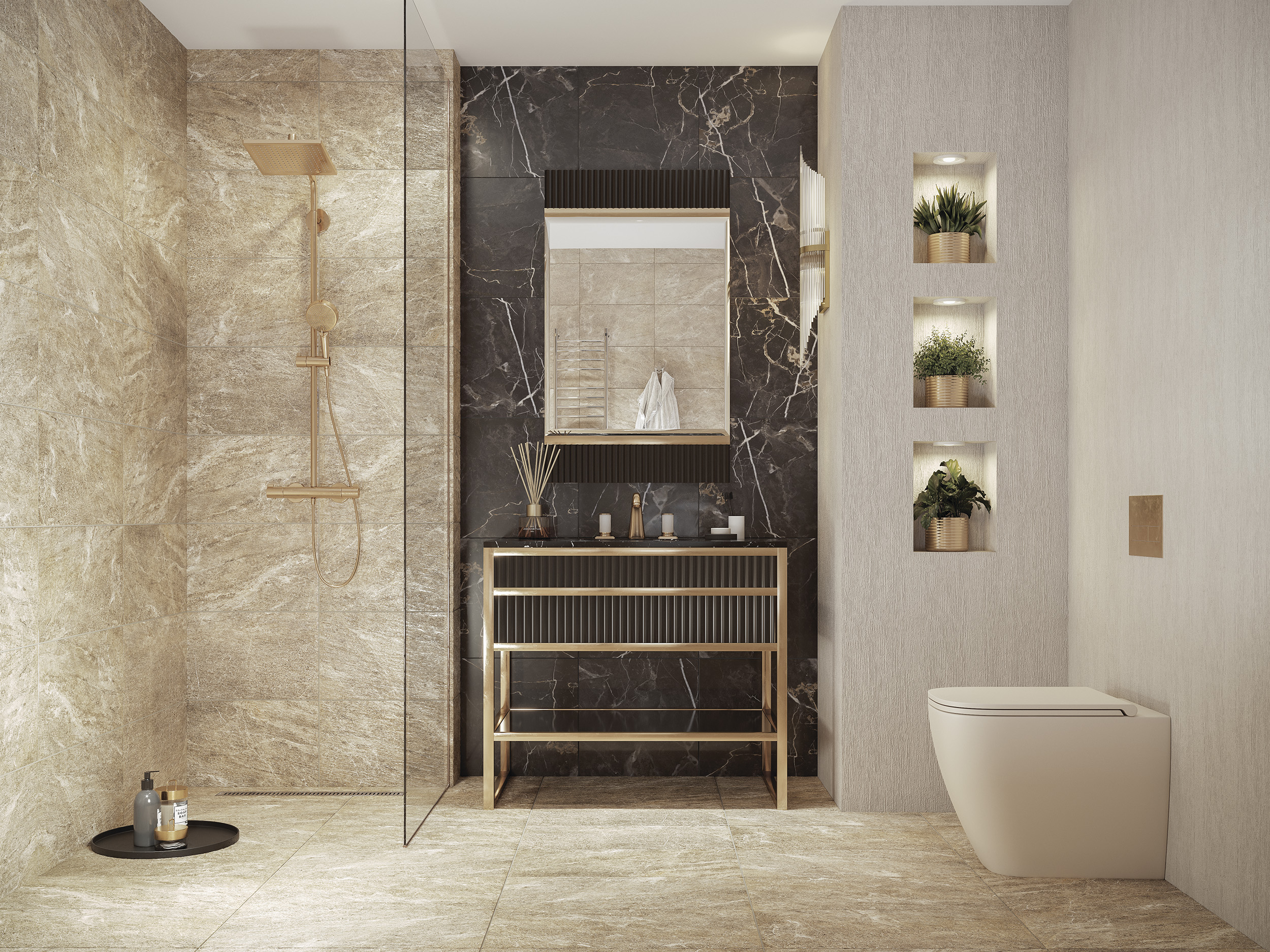 Керамогранит Cersanit Mercury бежевый рельеф камень 297х598х7,5мм 1,77м2/10шт/уп купить в Санкт-Петербурге