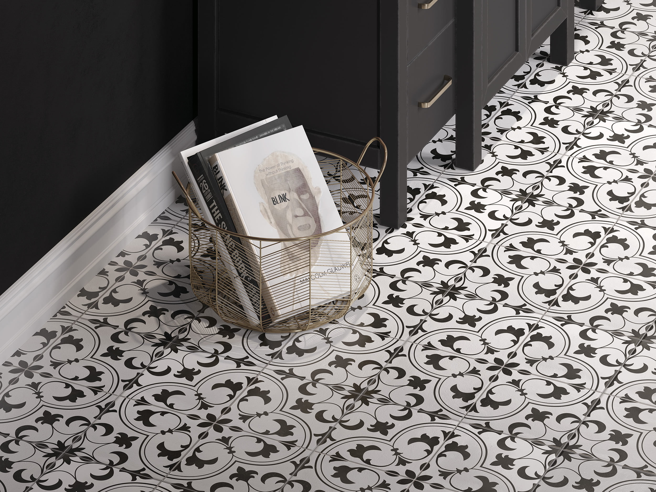 Керамогранит Cersanit Sevilla белый д/пола орнамент 420х420х8мм 1,58м2/9шт/уп купить в Санкт-Петербурге