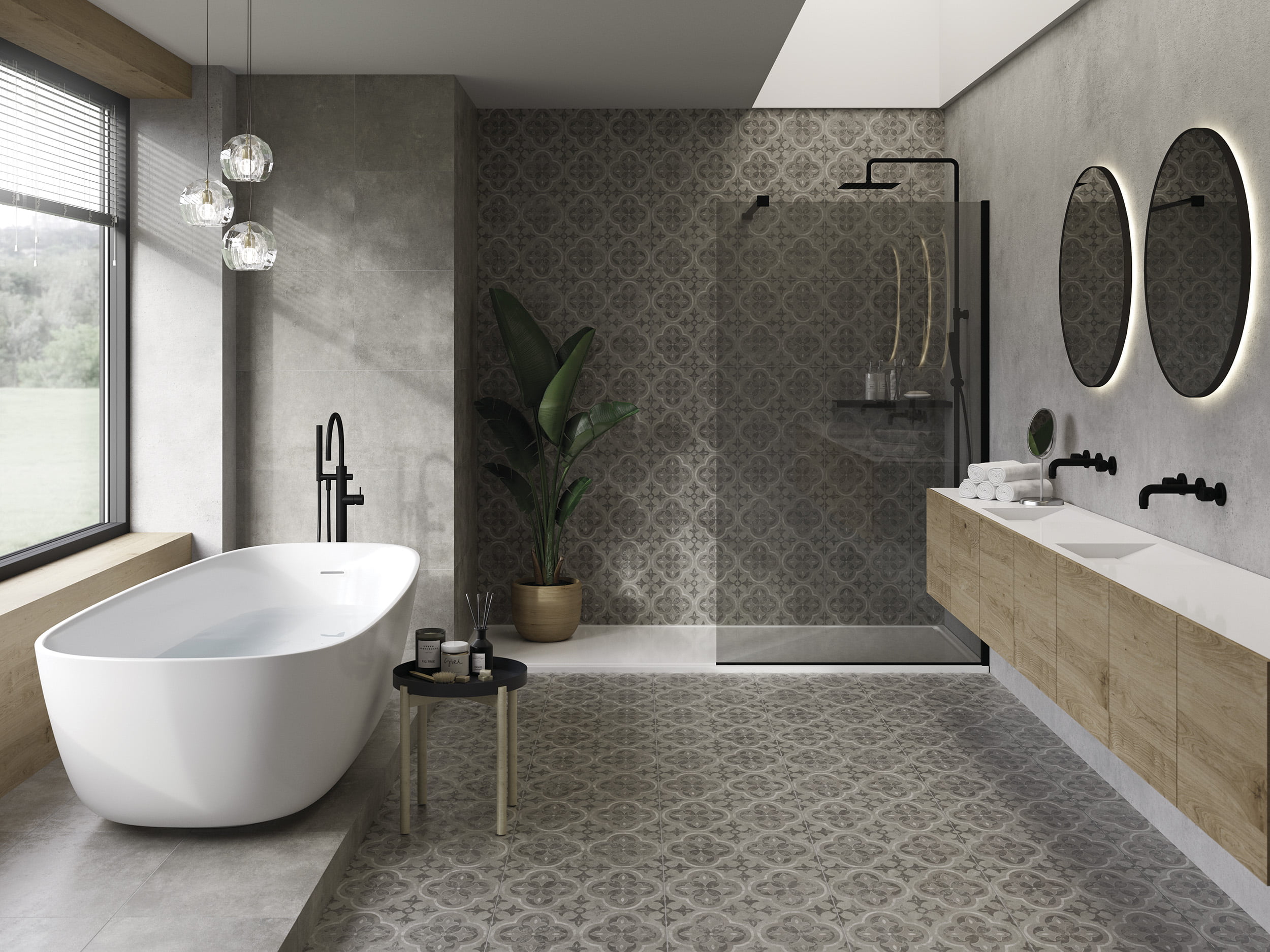 Керамогранит Cersanit Soul серый рельеф бетон 420х420х8мм 1,58м2/9шт/уп купить в Санкт-Петербурге