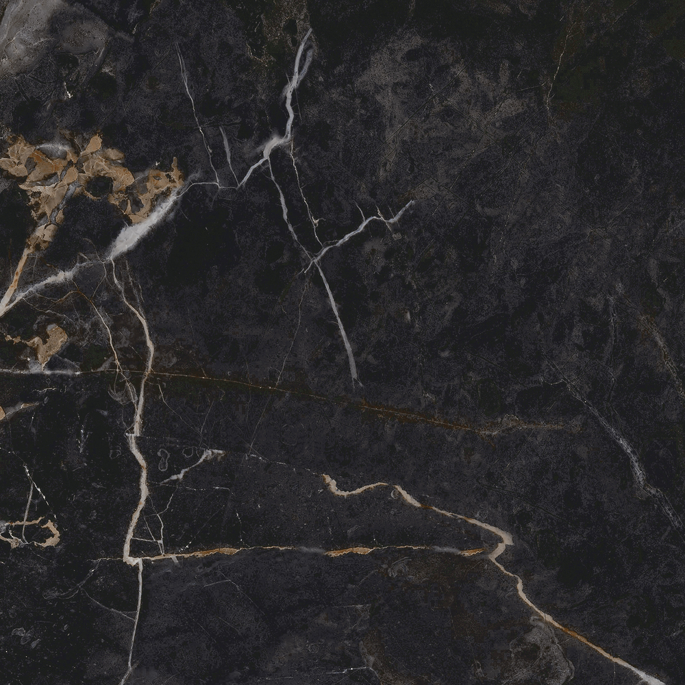 Керамогранит Queen черный 42х42х0.8см 9шт/1.587м2/уп Cersanit купить в Санкт-Петербурге