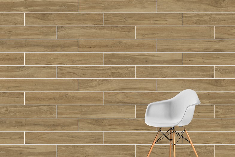 Керамогранит Walnut 120х20х0.9 Бежевый нат. (4шт/уп/0.96м2) VitrA купить в Санкт-Петербурге