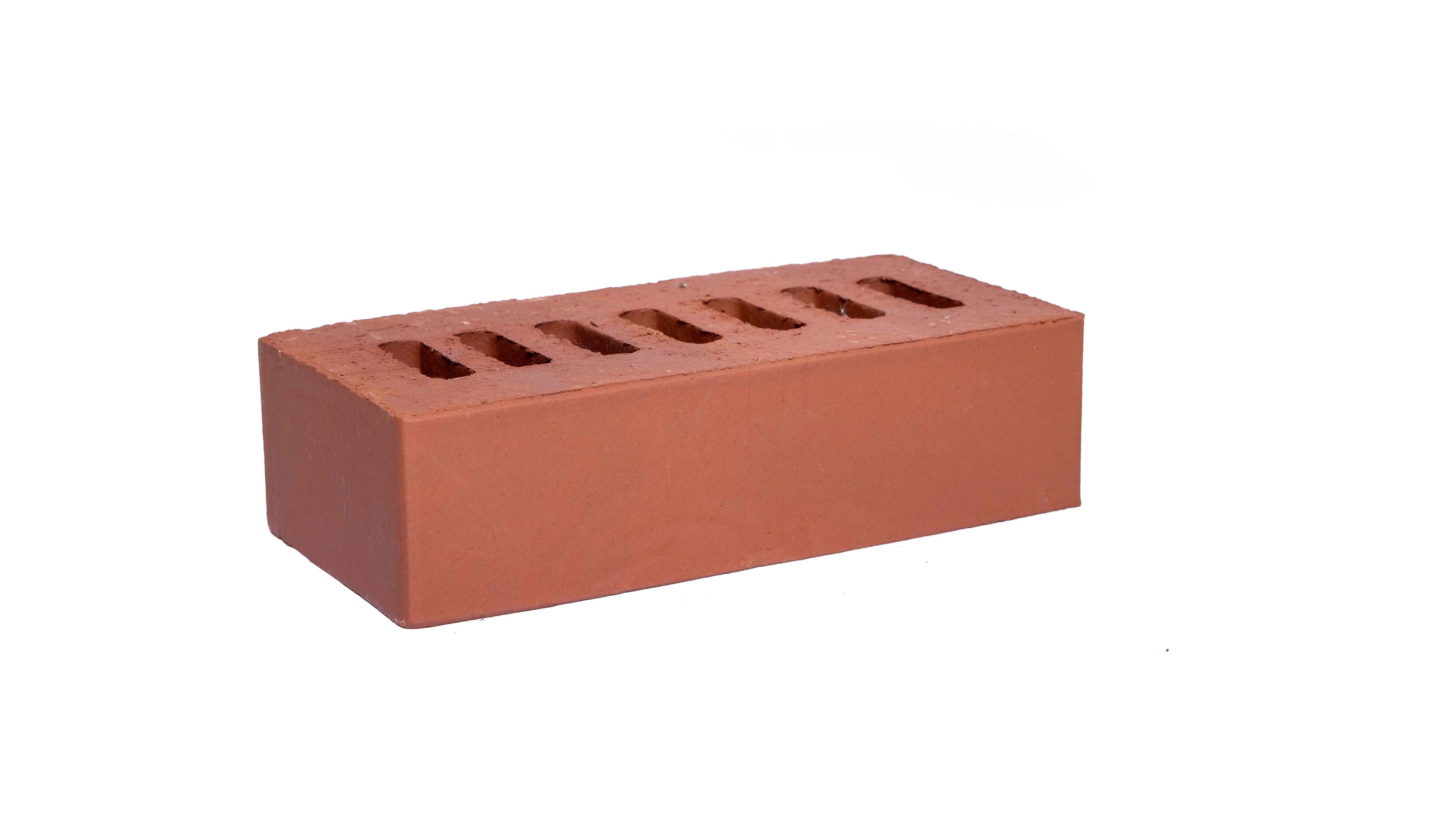 КермаПК Кирпич лицевой пустотелый красный гладкий 1НФ купить в Санкт-Петербурге