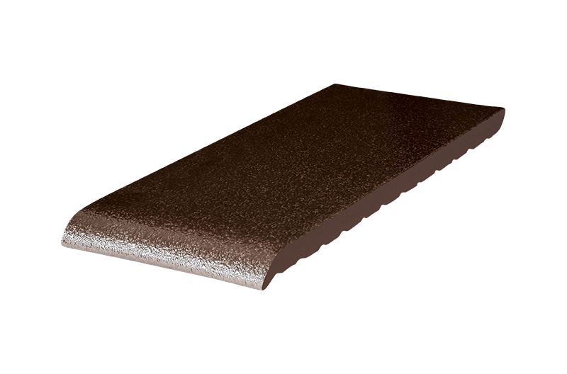 Плитка для подоконников коричневый глазурованный (02) 150х120х15, KingKlinker купить в Санкт-Петербурге