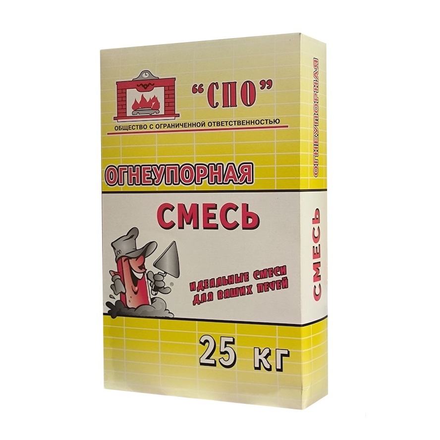 Боровичи 25кг Смесь кладочная огнеупорная купить в Санкт-Петербурге