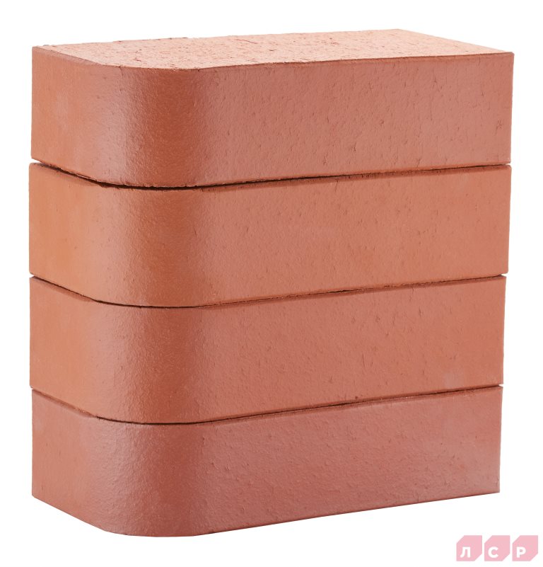 Кирпич ЛСР лицевой полнотелый красный 1NF фигурный R60 С0000050744 купить в Санкт-Петербурге