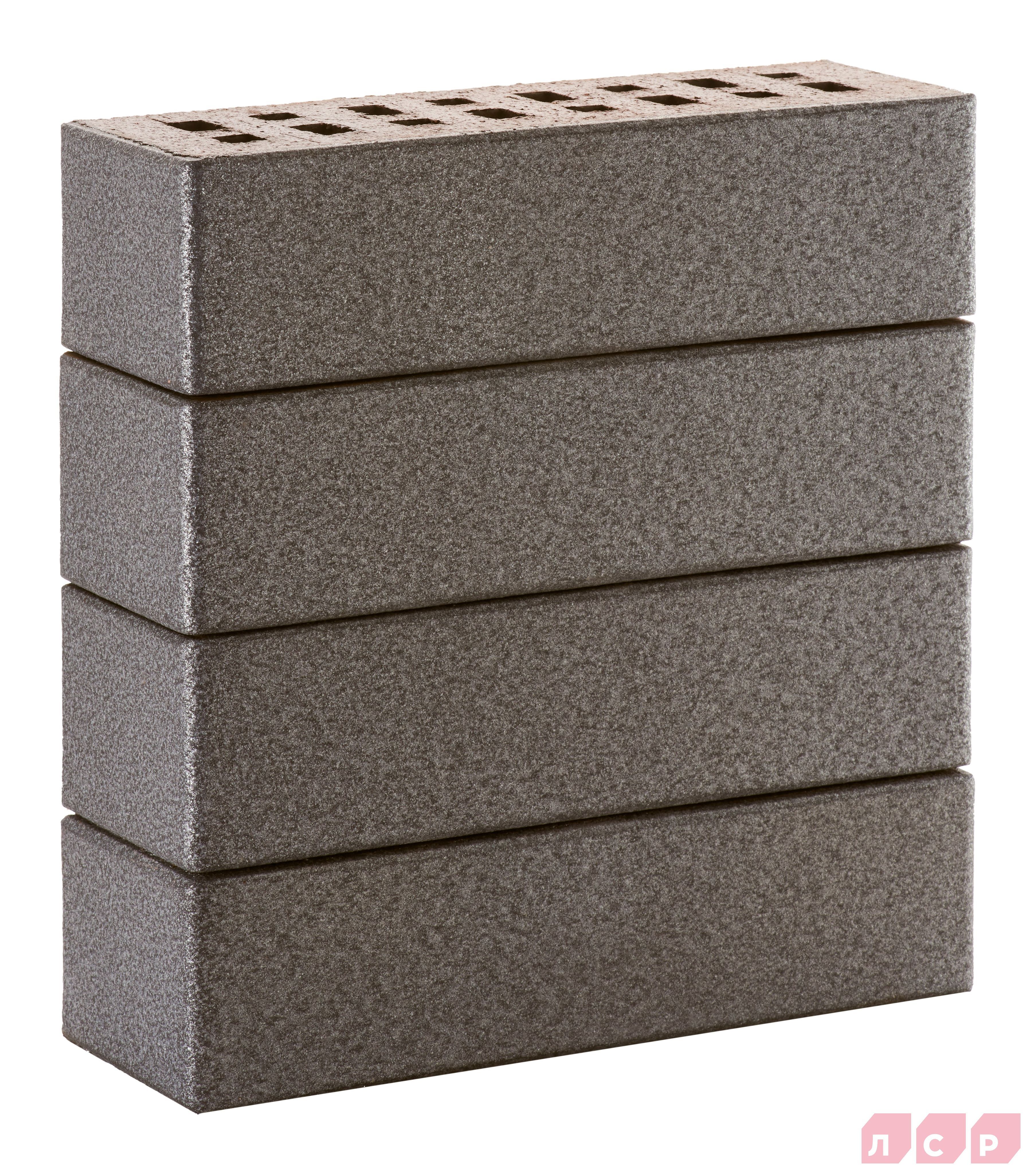 Клинкер фасадный коричнево - серебристый ангоб "Эльфюс" 0,71NF гладкий с67941 купить в Санкт-Петербурге