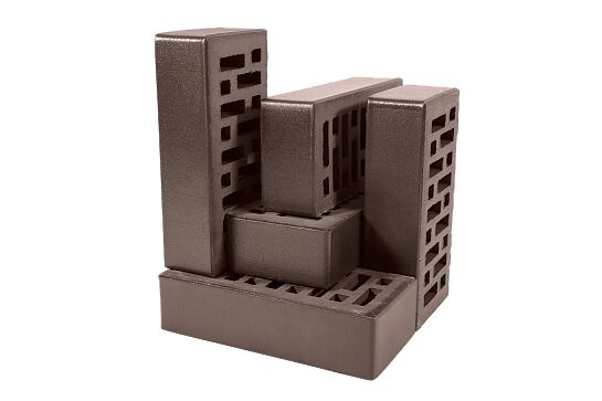 Recke Classic 5-72-00-0-00 Кирпич облицовочный Темно-красный 0,7НФ 250х85х65мм 660шт/пд купить в Санкт-Петербурге