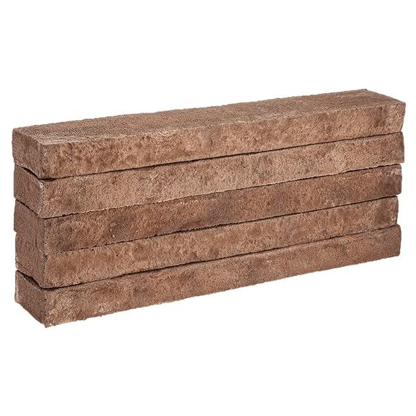 ДЗ Тандем Кирпич ручной формовки ригельный Голицынъ LF Коричневый 485х85х40мм 336шт/пд купить в Санкт-Петербурге