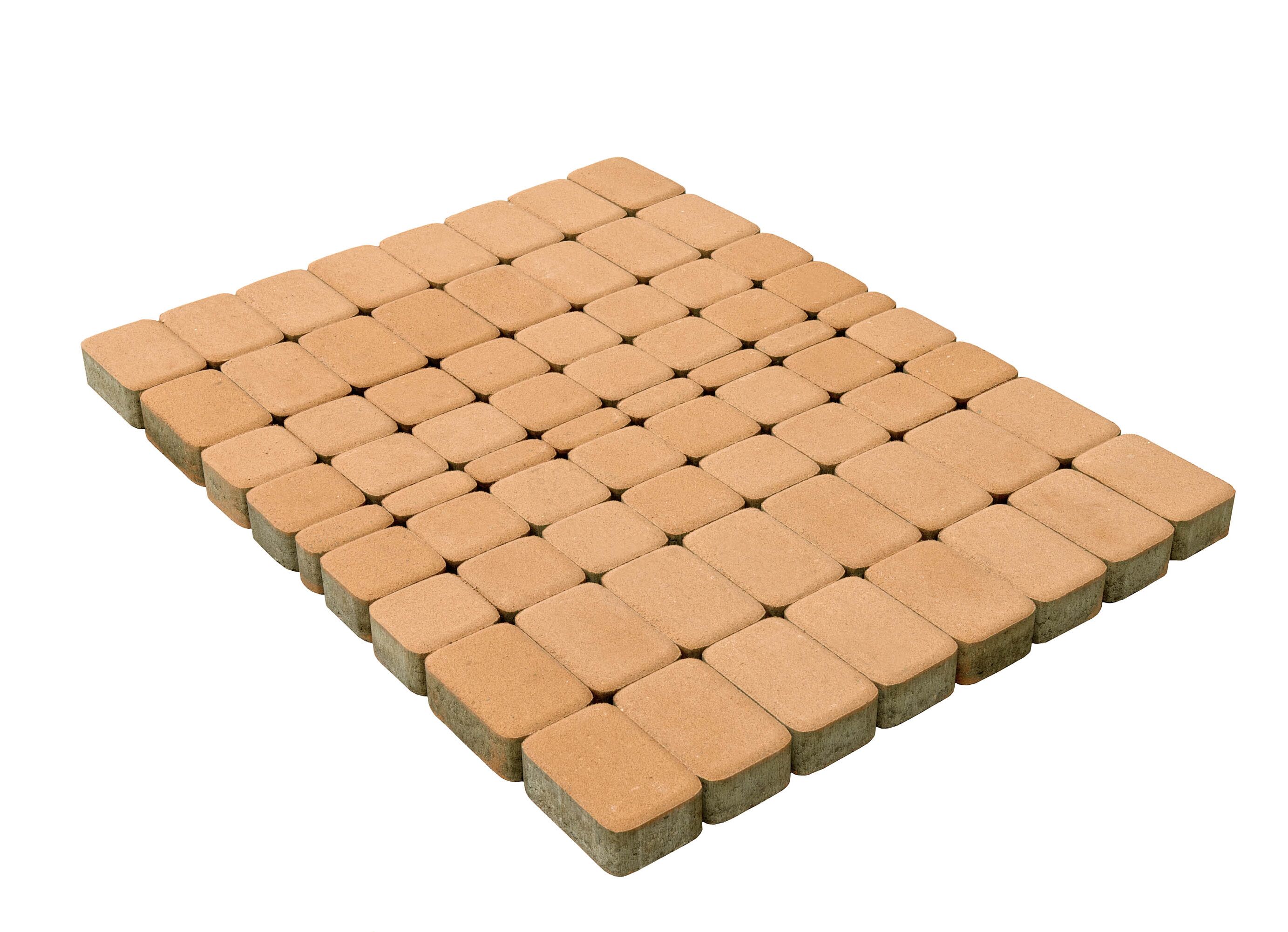 BRAER Тротуарная плитка Классико Медовый 60мм 13,44м2/пд купить в Санкт-Петербурге