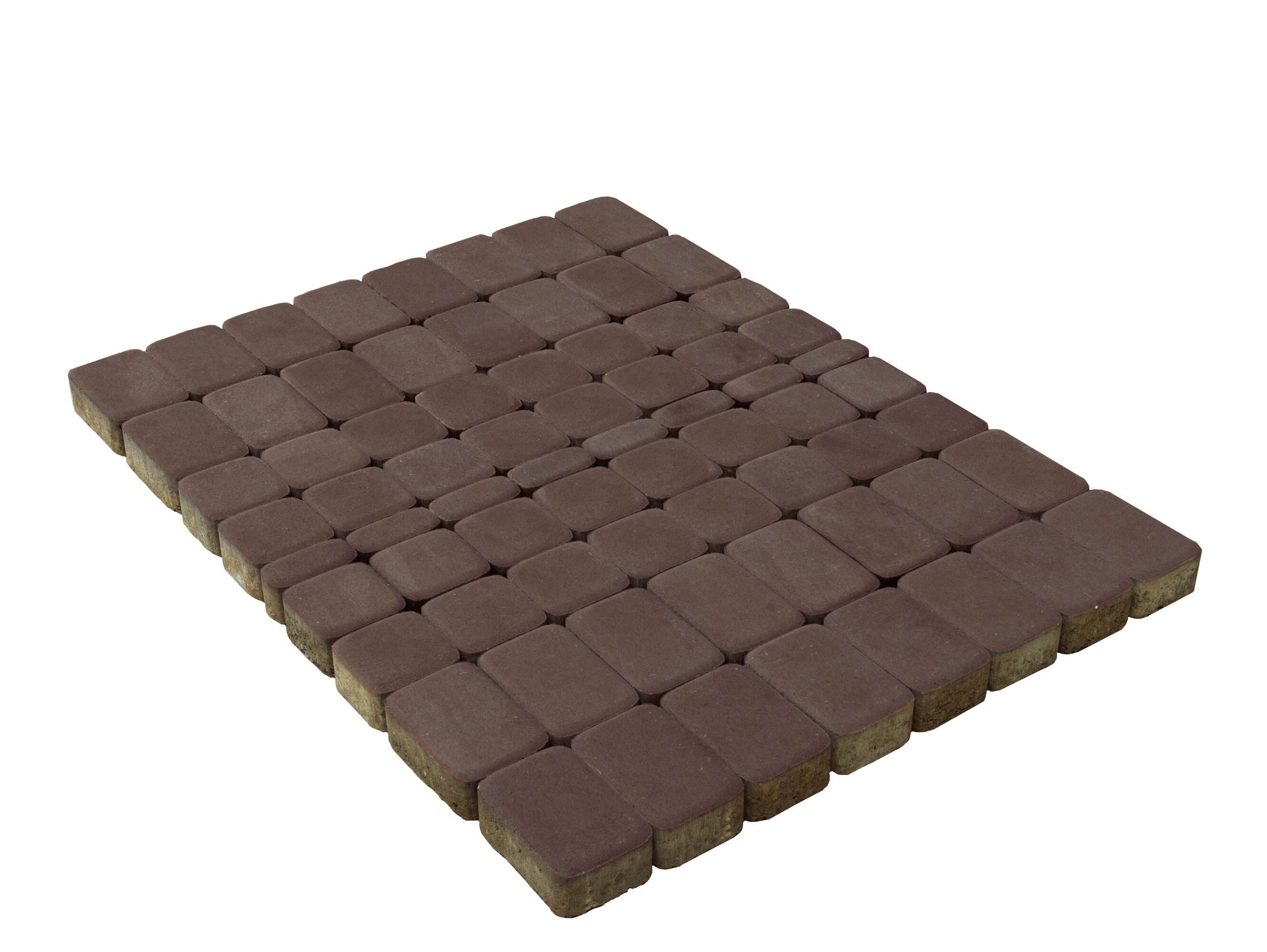 BRAER Тротуарная плитка Классико Коричневый 60мм 13,44м2/пд купить в Санкт-Петербурге
