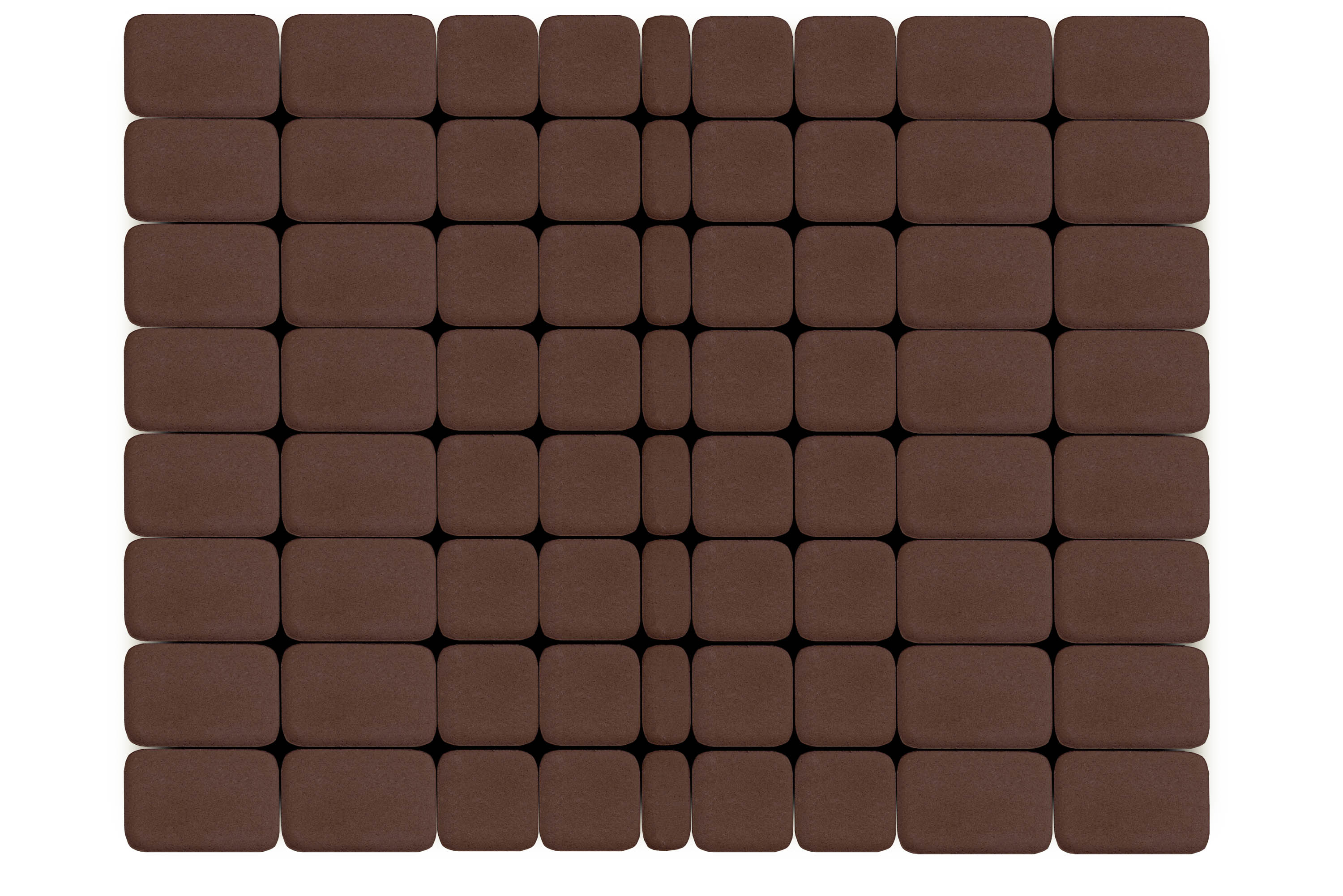 BRAER Тротуарная плитка Классико Коричневый 60мм 13,44м2/пд купить в Санкт-Петербурге