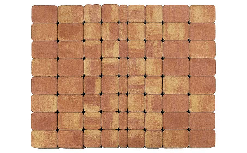 BRAER Тротуарная плитка Классико ColorMix Рассвет 60мм 13.44м2/пд купить в Санкт-Петербурге