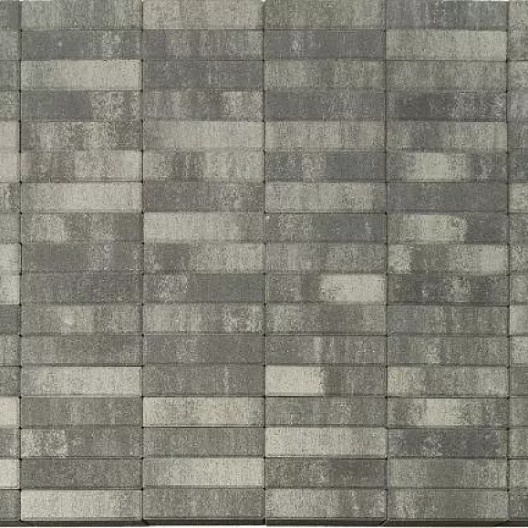 BRAER Тротуарная плитка Прямоугольник ColorMix Туман 200х100х60мм 12,96м2/пд купить в Санкт-Петербурге