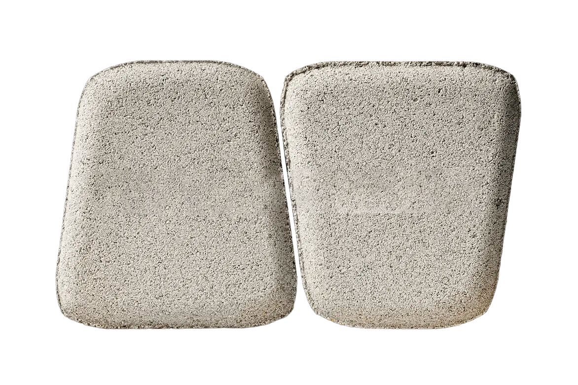 BRAER Тротуарная плитка Классико круговая Белый 73х110х115х60мм двухслойный 11,4м2/пд купить в Санкт-Петербурге