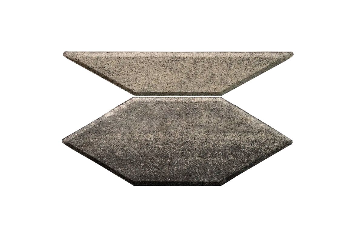 BRAER Тротуарная плитка Карат Color Mix Ночь 80мм двухслойный 8,82м2/пд купить в Санкт-Петербурге