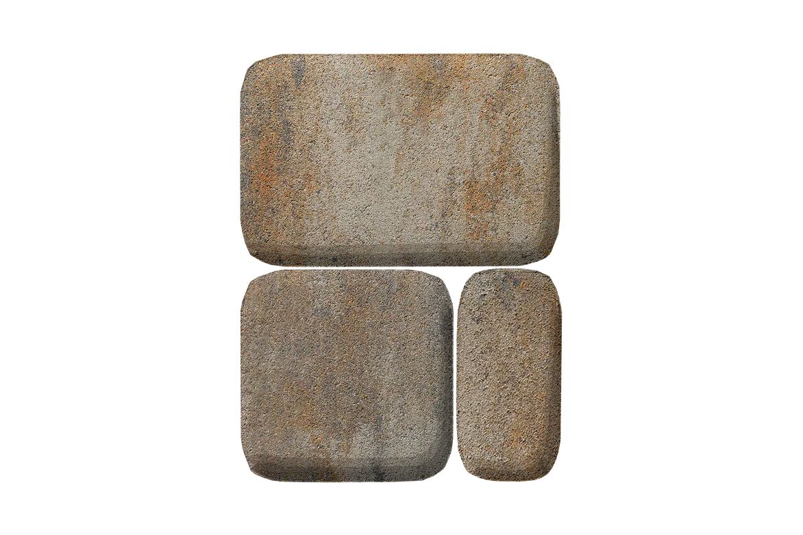 BRAER Тротуарная плитка Классико ColorMix Песчаник 60мм двухслойный 13,44м2/пд купить в Санкт-Петербурге