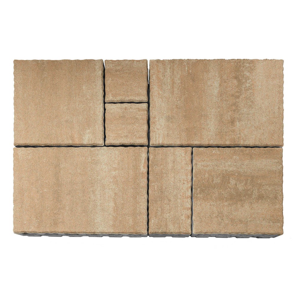 Тротуарная плитка Патио Color Mix плато, высота 60 мм купить в Санкт-Петербурге