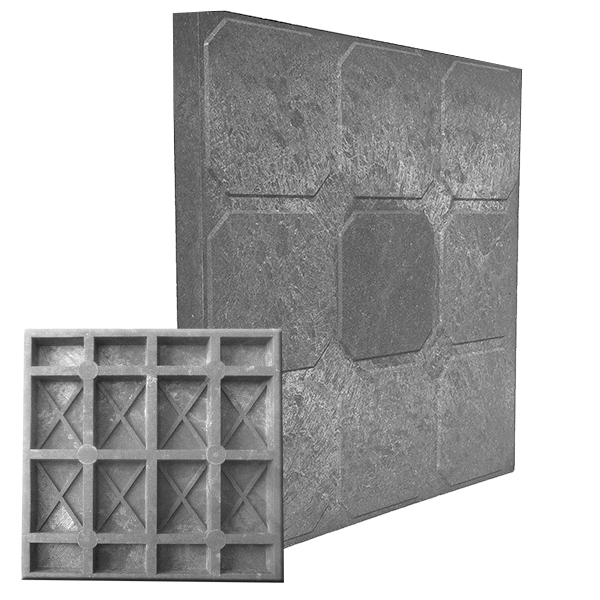 Плитка серая "Кубик Рубика"  купить в Санкт-Петербурге