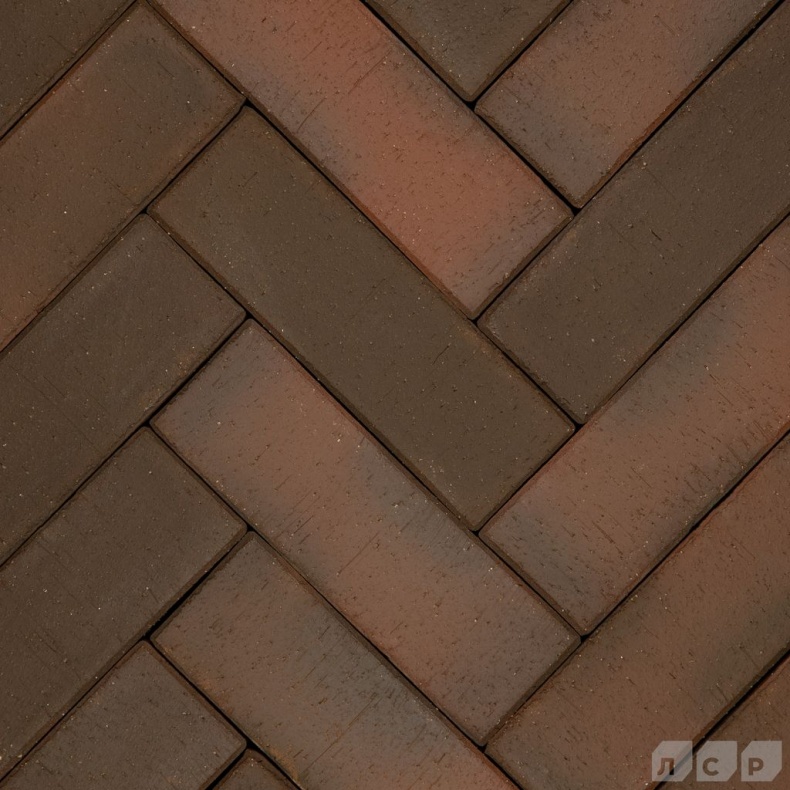 «ГЛАЗГО» ЛОНГ Темно-красный Флешинг ЛСР клинкер тротуарный 0.51 NF c69874 купить в Санкт-Петербурге
