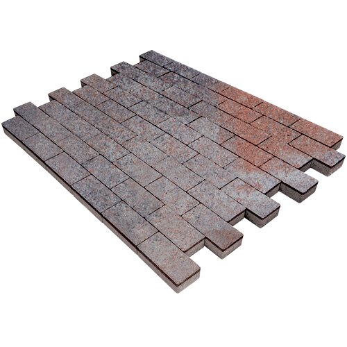 А.6.П.4 Прямоугольник Backwash плитка тротуарная 19,44м2 STEINRUS купить в Санкт-Петербурге