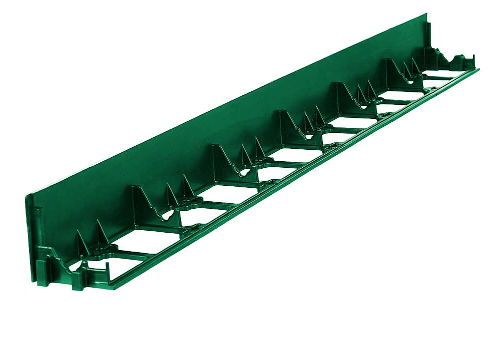 Бордюр пластиковый L1000 H78мм зеленый купить в Санкт-Петербурге