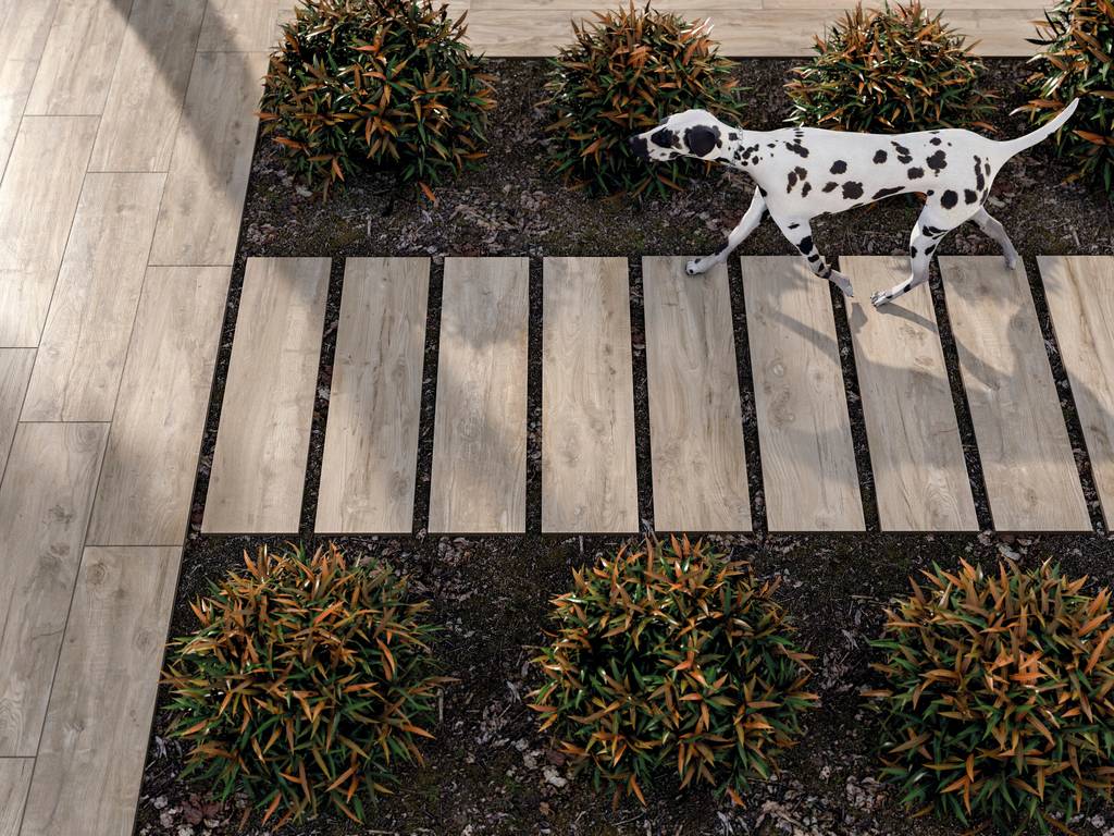 Керамогранит уличный Nebraska Maple Base C3/R11 Antislip 300х1200х20мм 2шт/уп TERRASLAB купить в Санкт-Петербурге