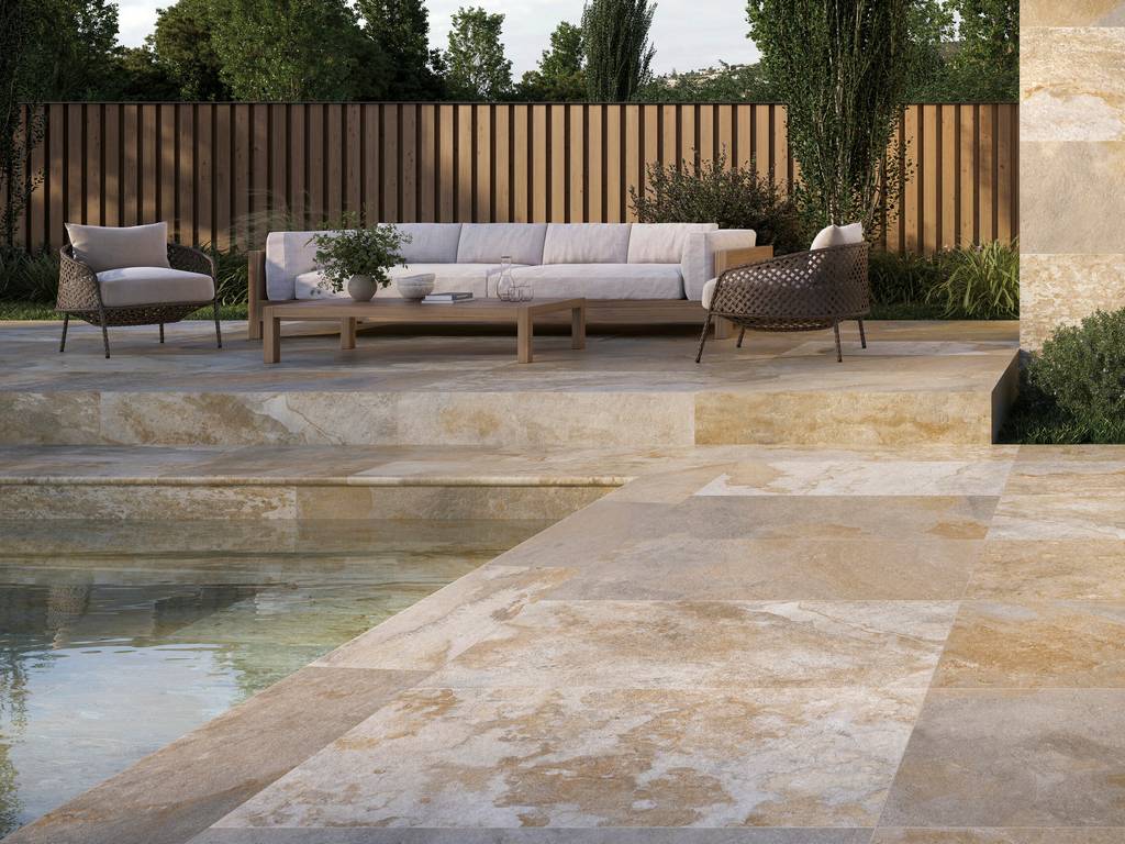 Керамогранит уличный Sinai Beige Base C3/R11 Antislip 600х1200х20мм 1шт/уп TERRASLAB купить в Санкт-Петербурге
