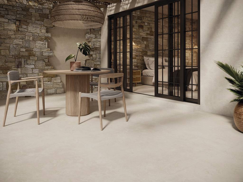 Керамогранит уличный Trevia Ivory Base C3/R11 Antislip 600х1200х20мм 2шт/уп TERRASLAB купить в Санкт-Петербурге