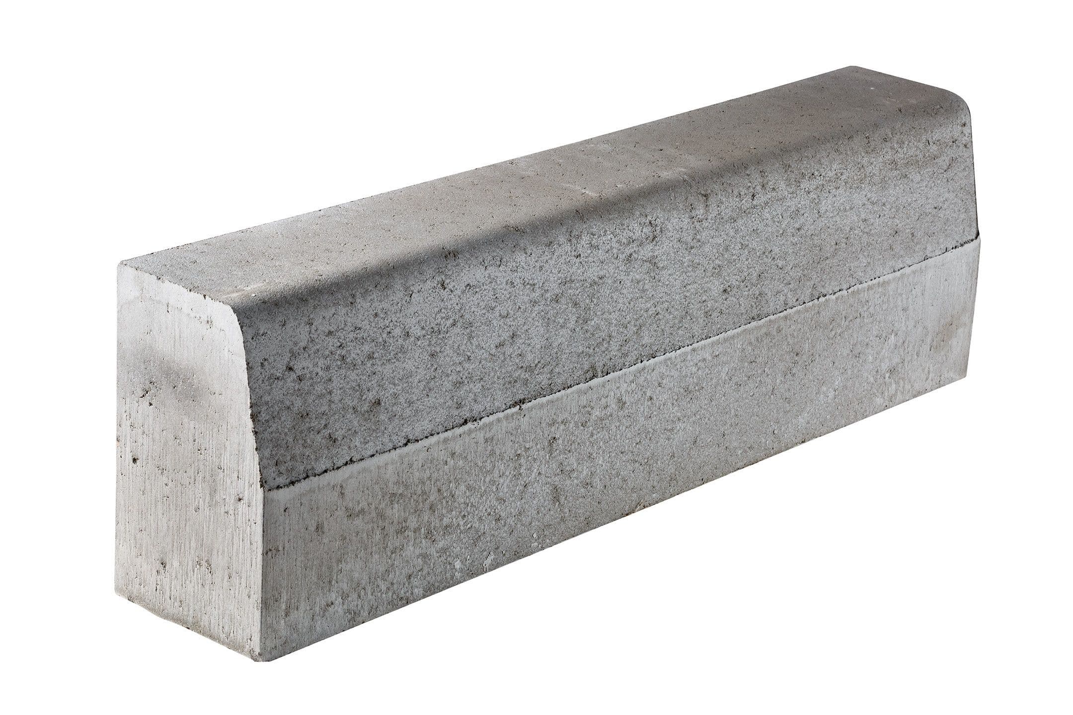 Дорожный камень БР 100.30.18 гладкий серый купить в Санкт-Петербурге