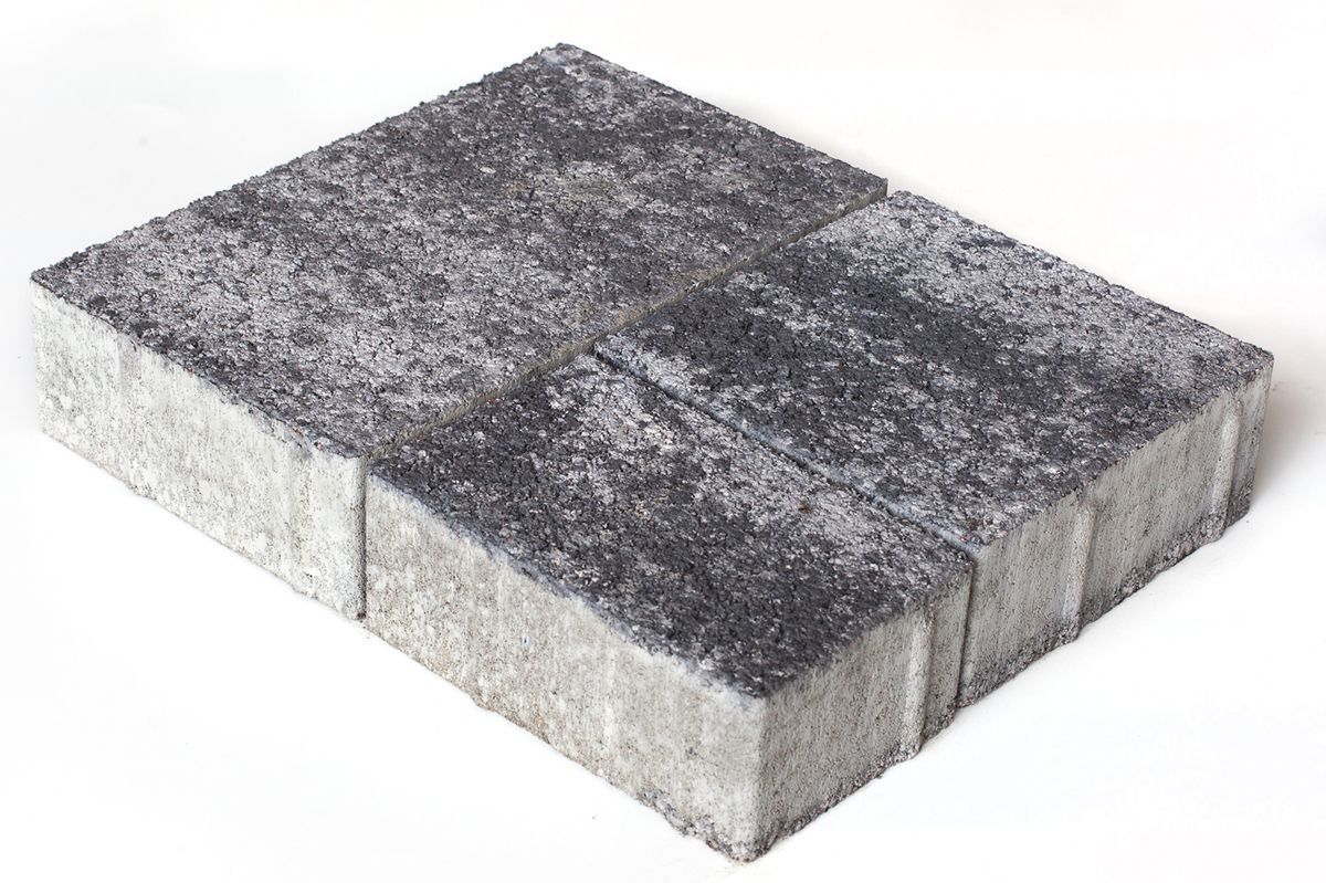 Брусчатка Старый город Б.1.Фсм.6 гранит листопад Антрацит купить в Санкт-Петербурге