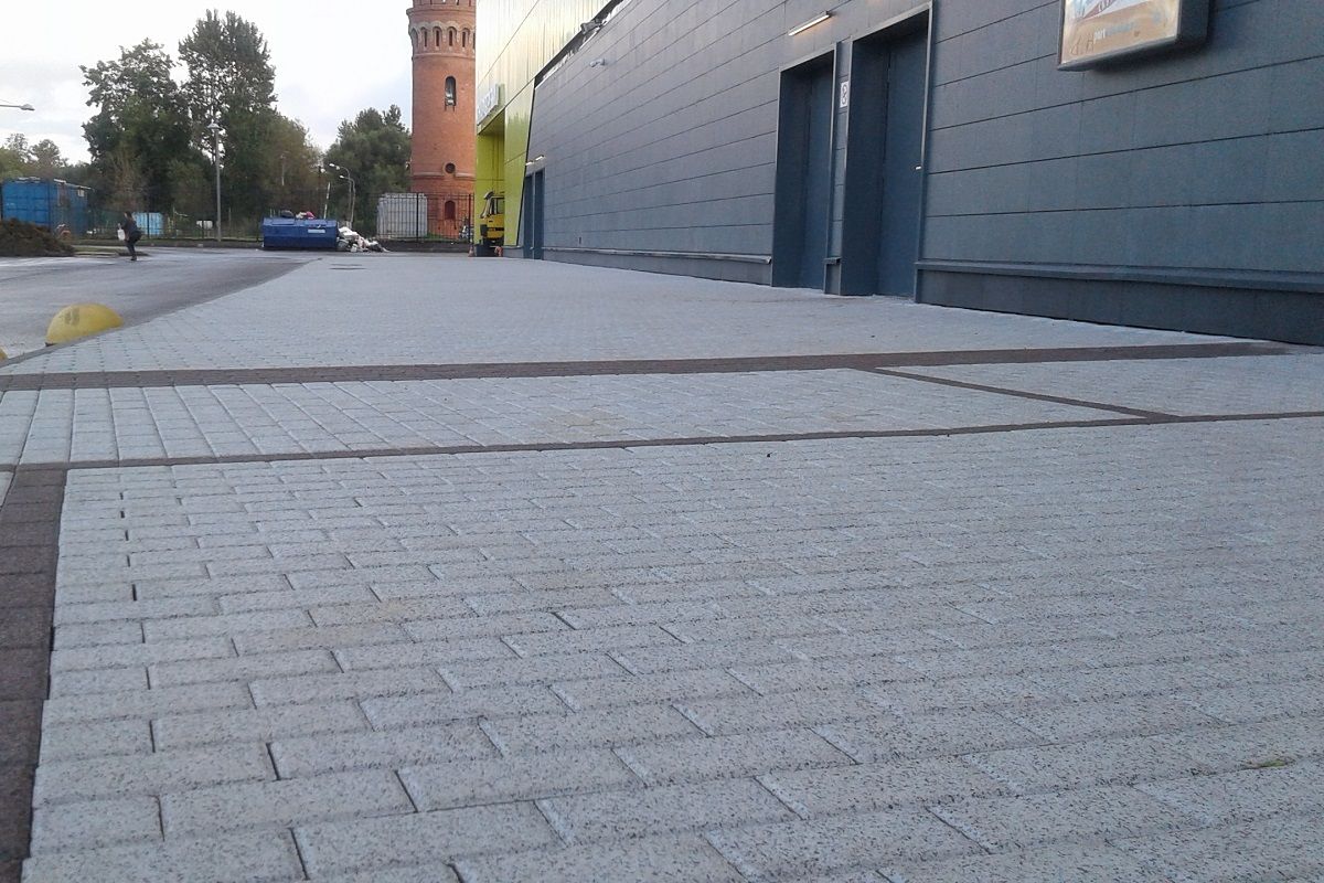 Прямоугольник Б.2.П.6 Стоунмикс 100х200 бело-черный  купить в Санкт-Петербурге