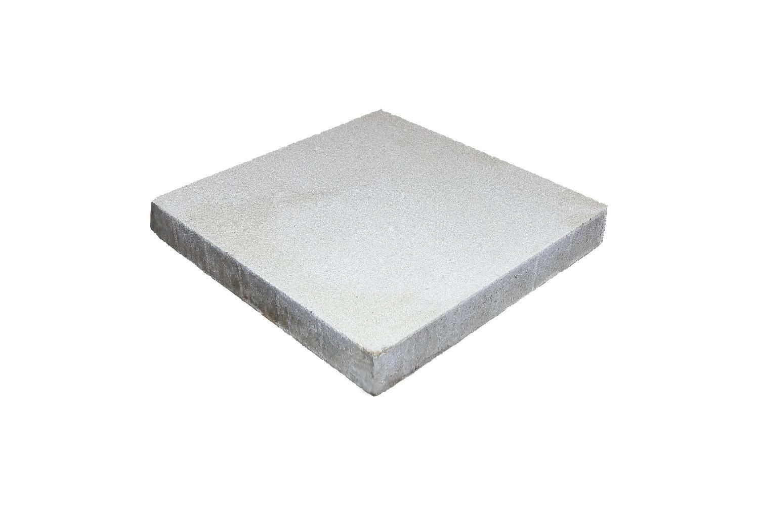 Б.7.К.8 Плитка тротуарная Квадрат Стандарт (гладкий) белый 7.2м2/пд купить в Санкт-Петербурге