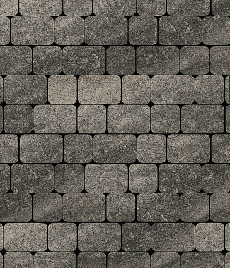 Б.4.КО.6 Плитка бетонная тротуарная "Классико" Листопад (гранит) антрацит 11.52м2/пд купить в Санкт-Петербурге