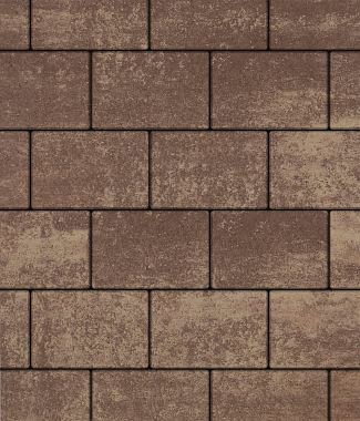 Б.2.П.8 Плитка бетонная тротуарная "Прямоугольник" Листопад (гладкий) хаски 10.8м2/пд купить в Санкт-Петербурге