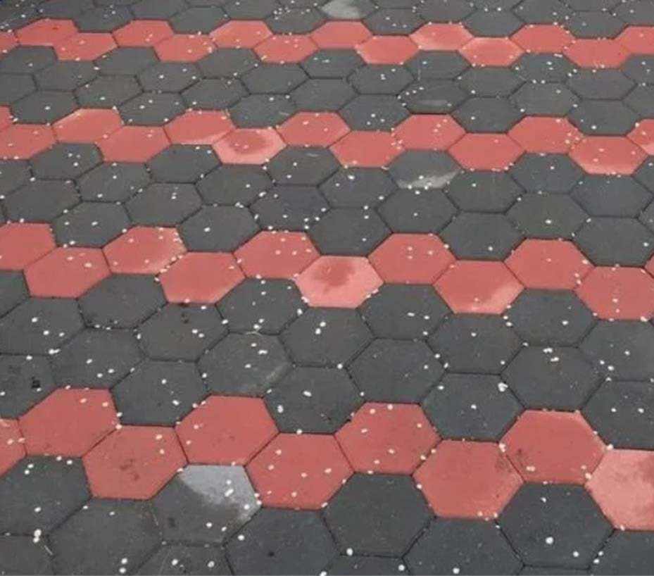 В.3.Ш.8 Плитка бетонная тротуарная "Соты" Стоунмикс мрамор 10.67м2/пд купить в Санкт-Петербурге