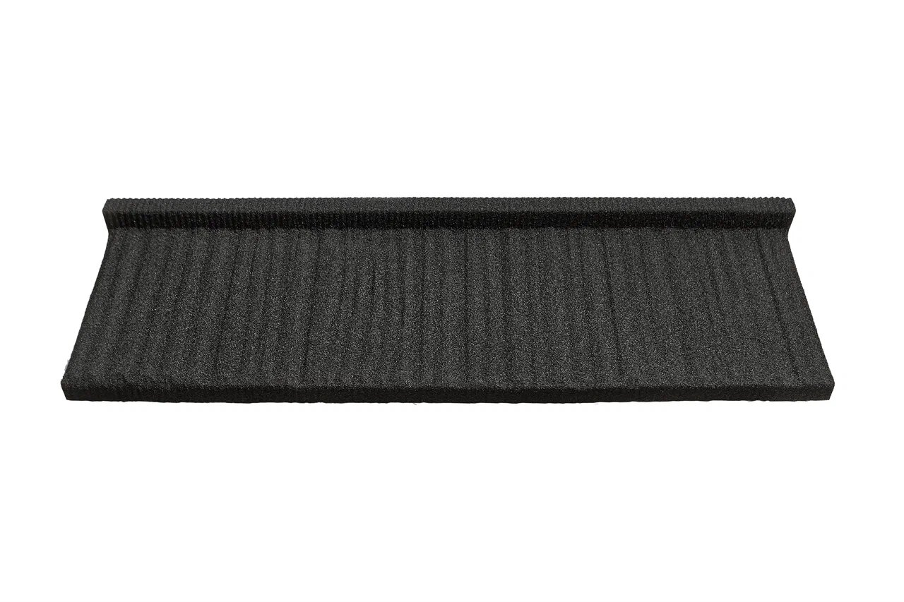 Черепица композитная 0.40мм 1335х415мм CM ROOF SHAKE BLACK (черный) купить в Санкт-Петербурге