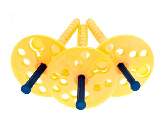 Дюбель TDZP 10х100мм (гвоздь: стеклопластик D4.9мм) 500шт/уп Бау-Фикс купить в Санкт-Петербурге