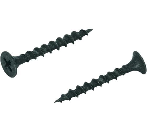 Упак Саморезы гипсокартон-дерево крупная резьба фосф. 3.5х51мм-500шт/конт. купить в Санкт-Петербурге