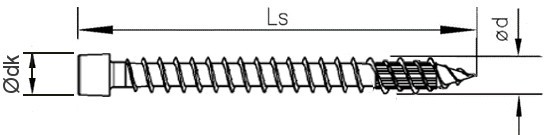 Упаковка шурупов Schmid Rapid FT CL TX40 8.0х300/290 желтый цинк, полная резьба, цилиндр 50шт/уп купить в Санкт-Петербурге