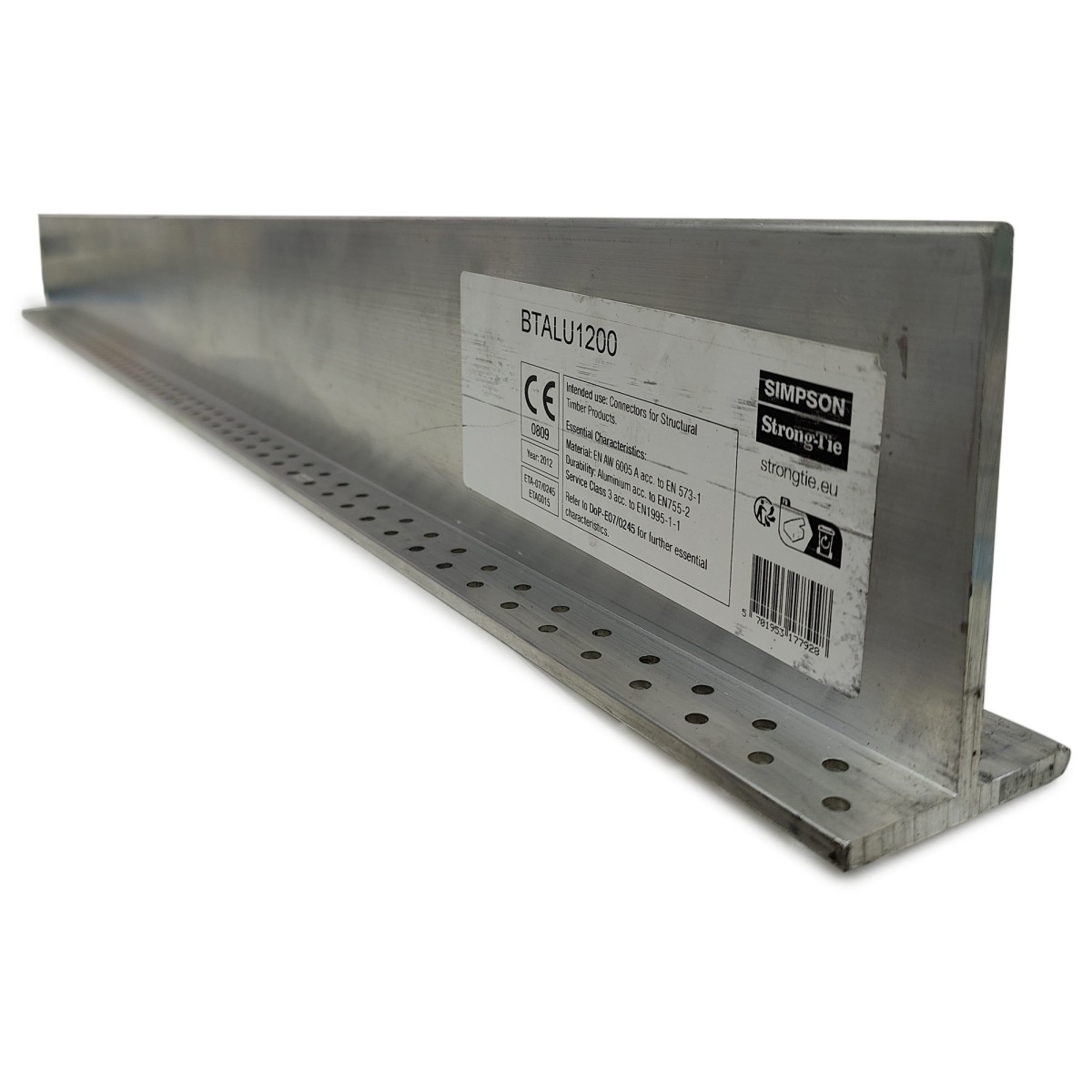 Потайная алюминиевая Т-опора Simpson ALU1200 купить в Санкт-Петербурге