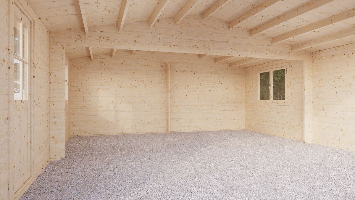 Гараж 32 Комфорт (брус 44 мм) ТН купить в Санкт-Петербурге