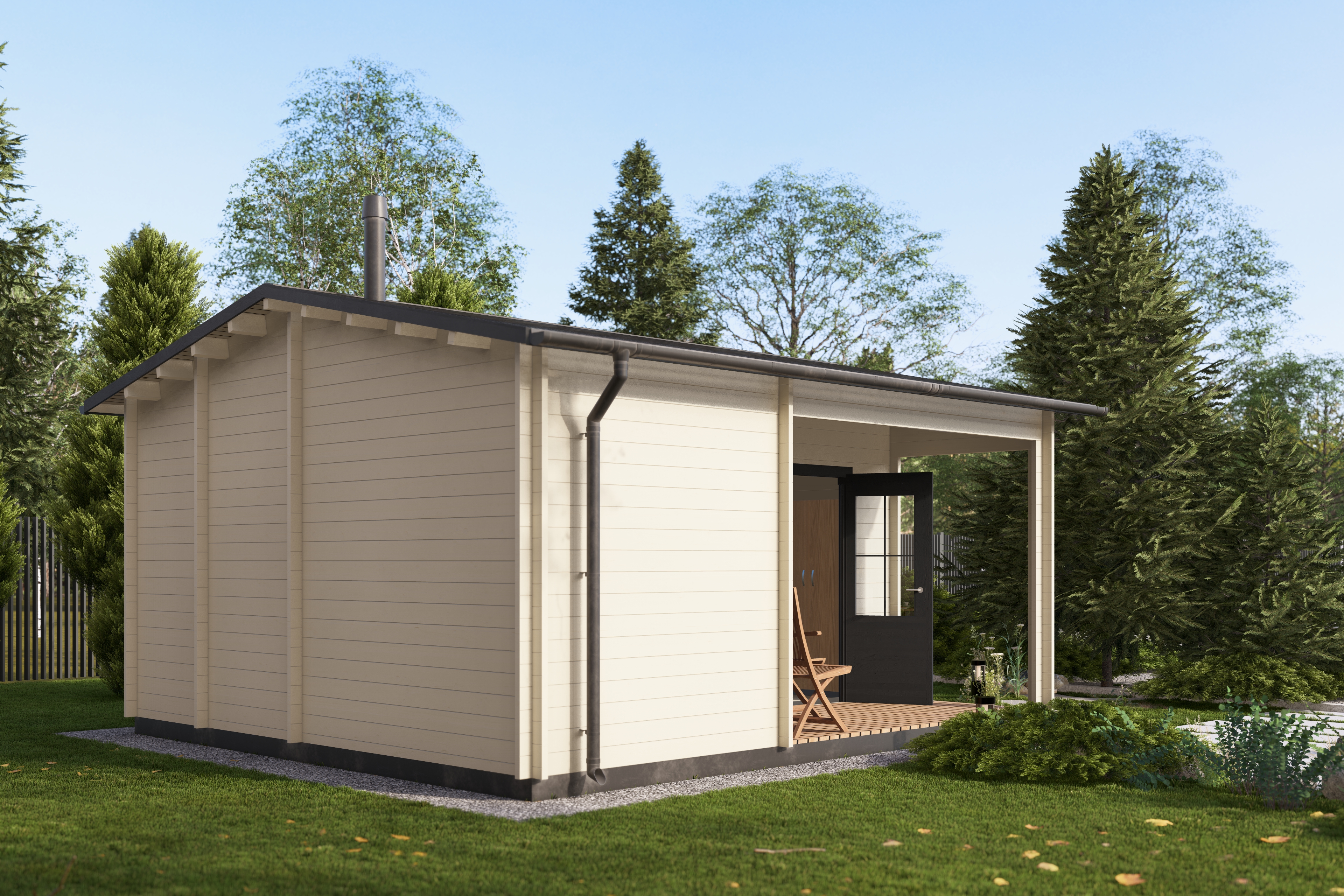 Баня 27 Комфорт (брус 44мм) ТН купить в Санкт-Петербурге